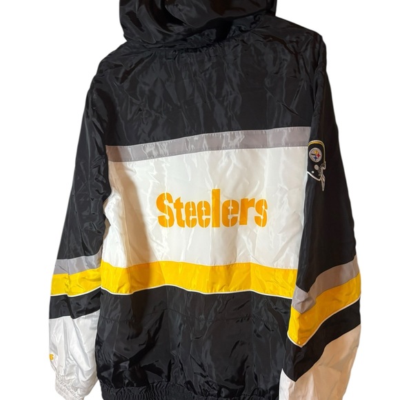 The Wild Collective Pittsburgh Steelers Track Jacket NWT Men’s Medium - Picture 11 of 11